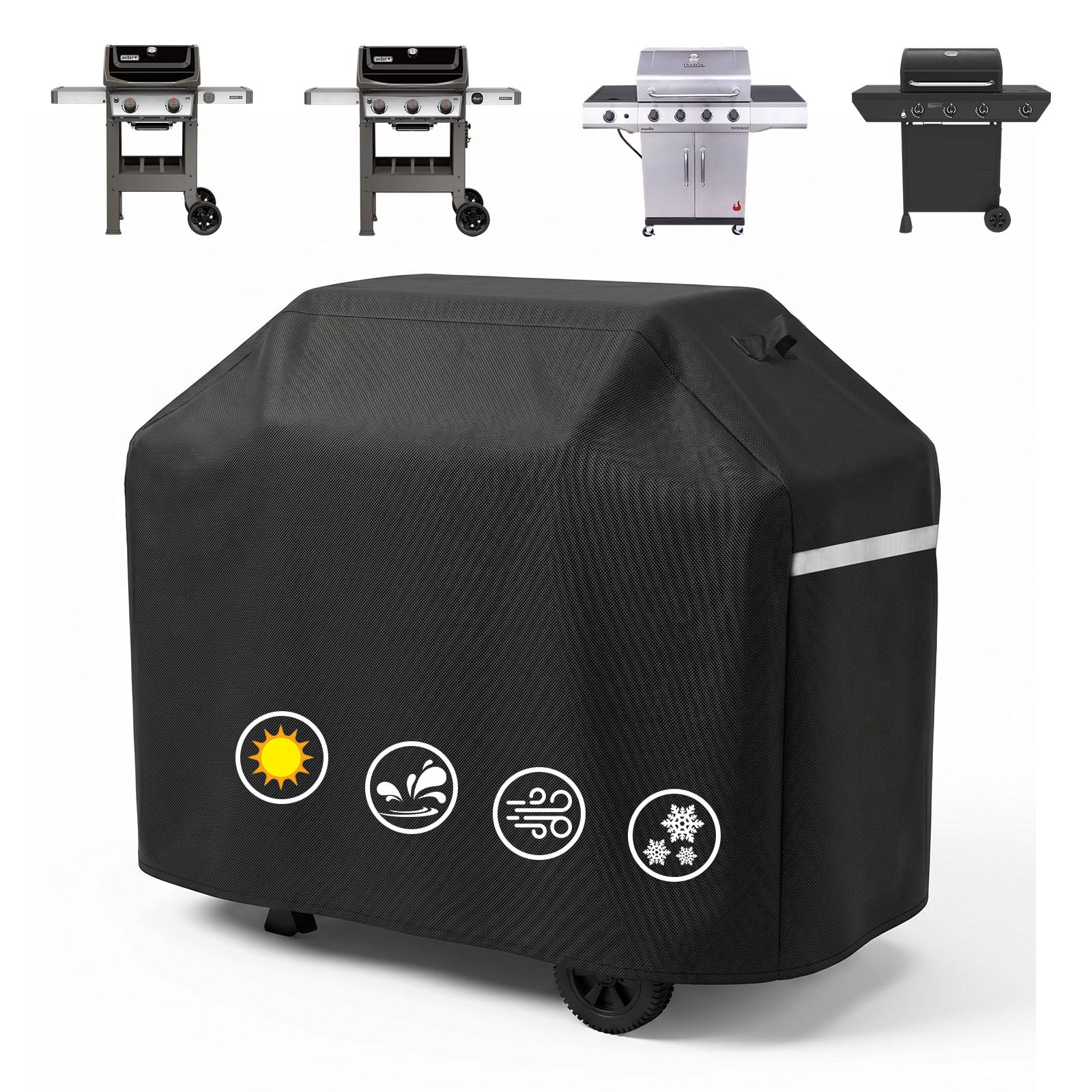 Amazon.com : 55 Inch Grill Cover-Universal BBQ Gas Cover for